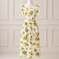 Capri Lemon Mommy Hostess Apron