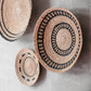 Natural + Black Wall Baskets, Medium