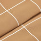 Tan Grid | Dog Bed or Bed Cover