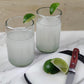 Set of 6 Natural Clear Glasses