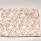 Vintage-Inspired Floral Pouch- Églantine