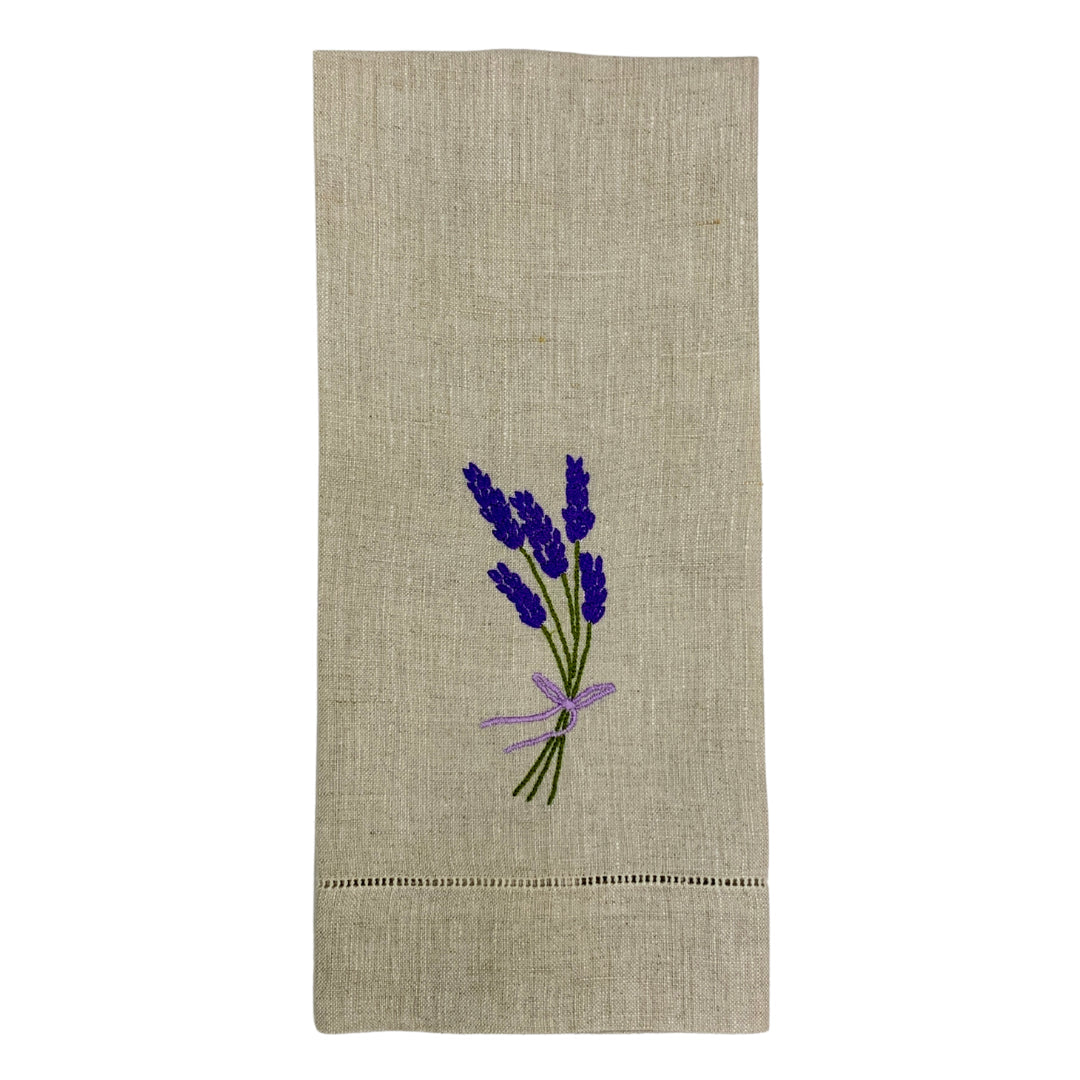 Lavender Sprig Tea Towel