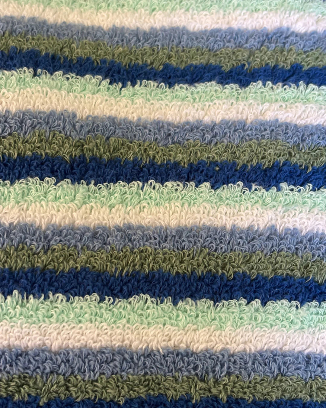 Striped Marseille Hand Towel