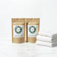 Natural Laundry Detergent Refill Kit | Glass  Laundry Room Container & Compostable Refill Pouch