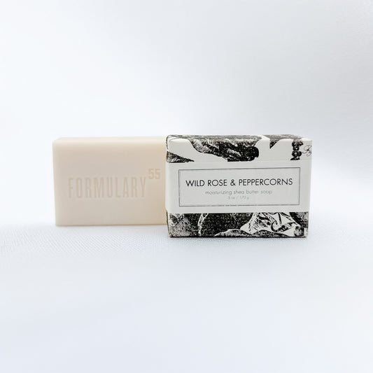 Wild Rose & Peppercorns - Shea Butter Bar Soap