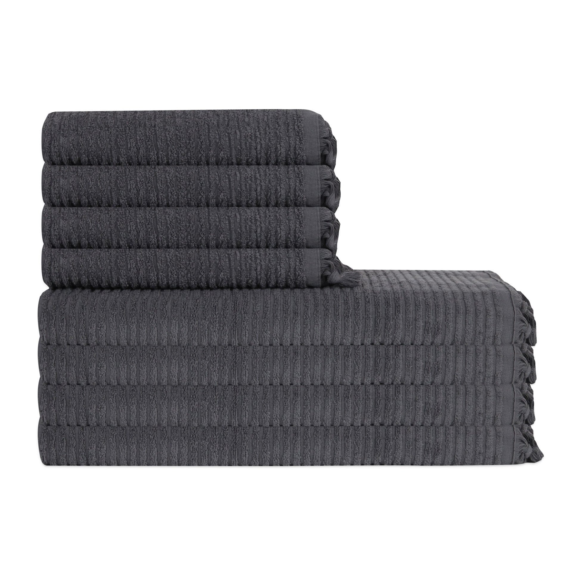 Ribbed Loom Terry Towel Bundle