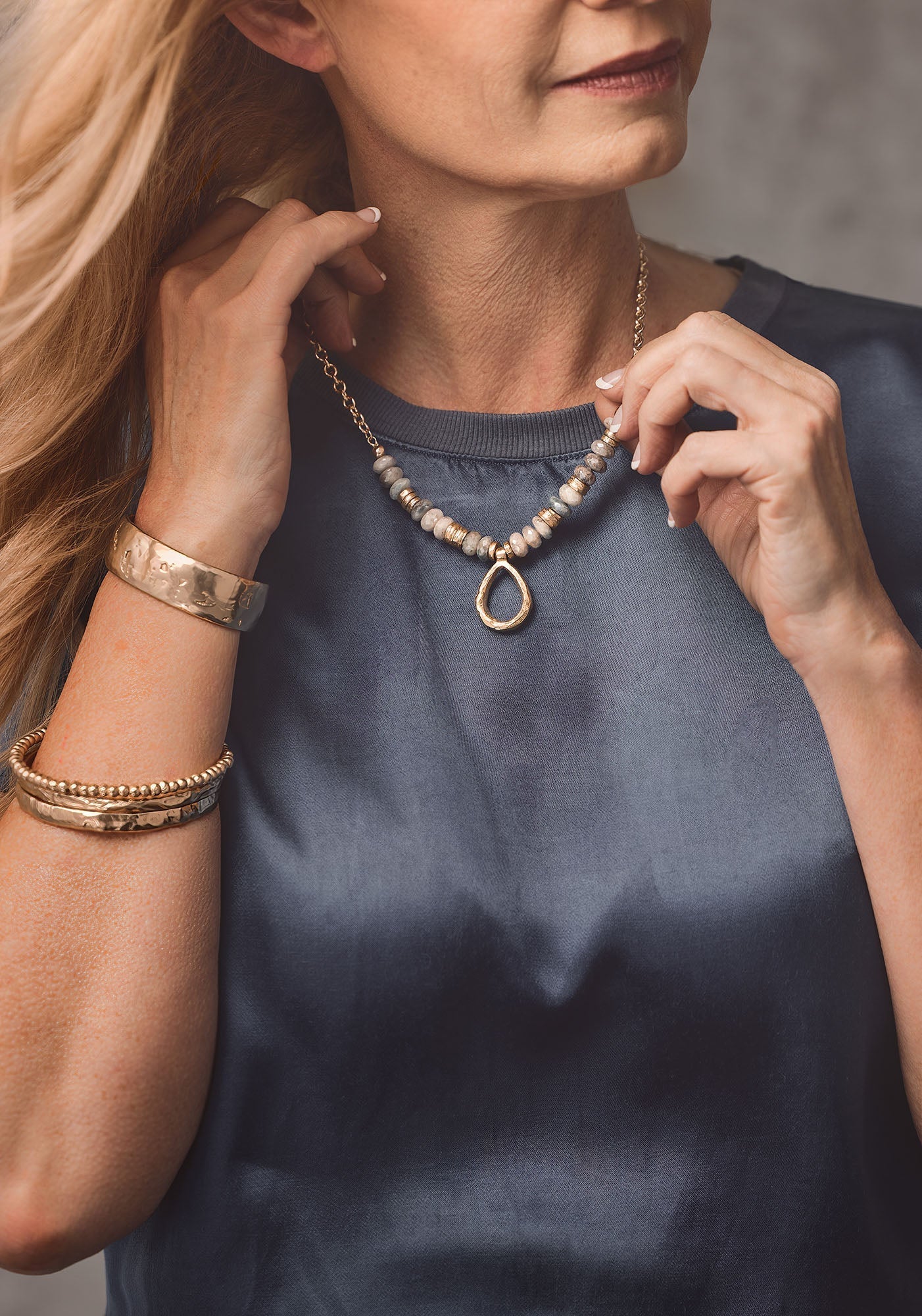Aura Bronze Bangle