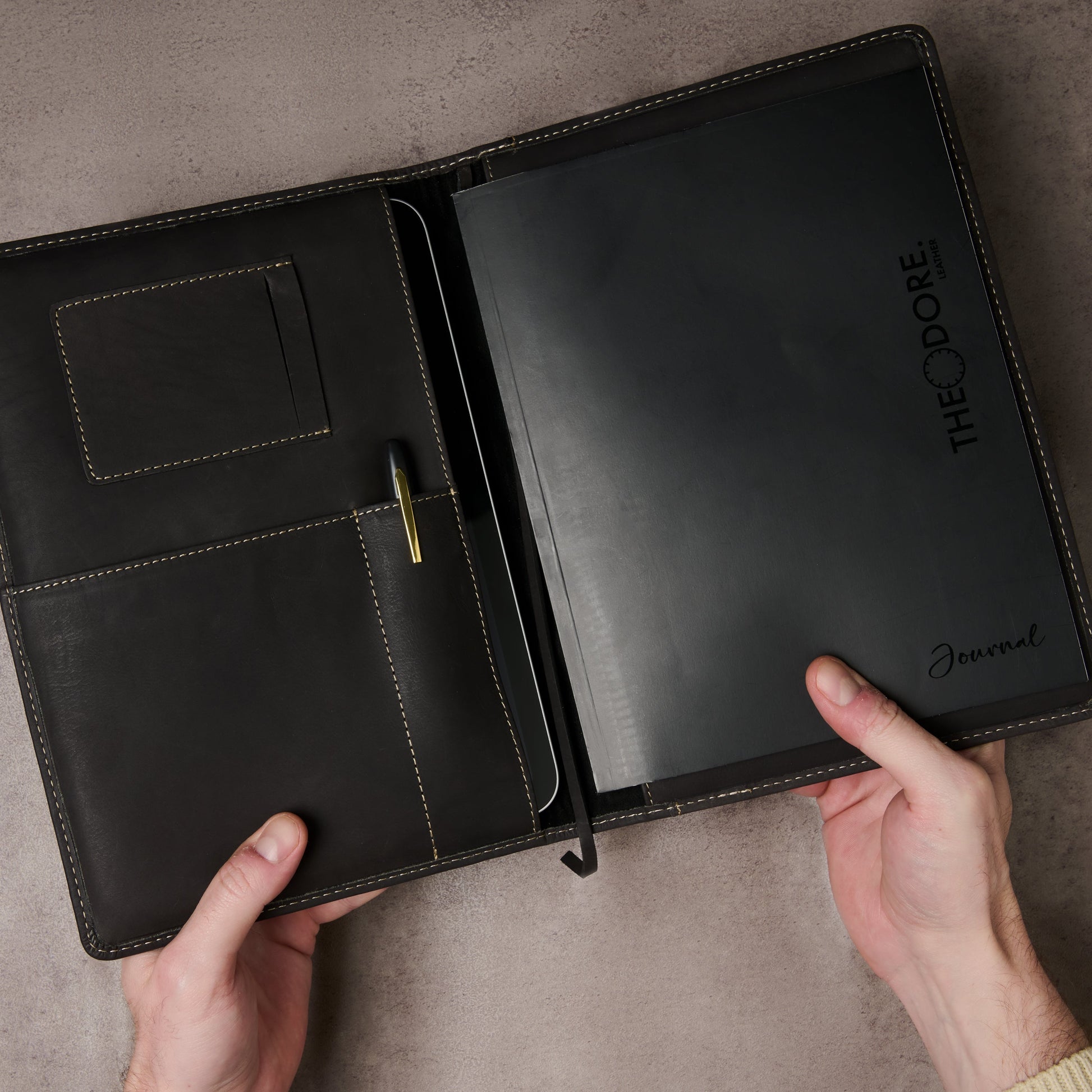 Theodore B5 Journal Cover & Padfolio