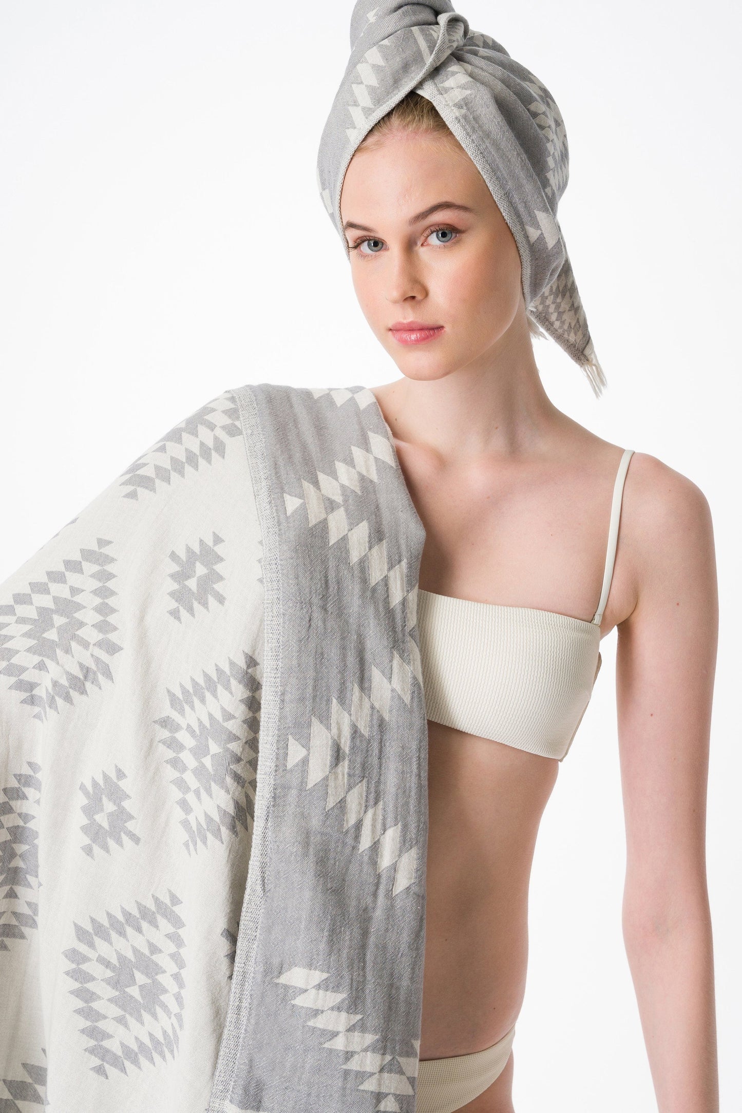 Olive&Linen Aztec Turkish Towel