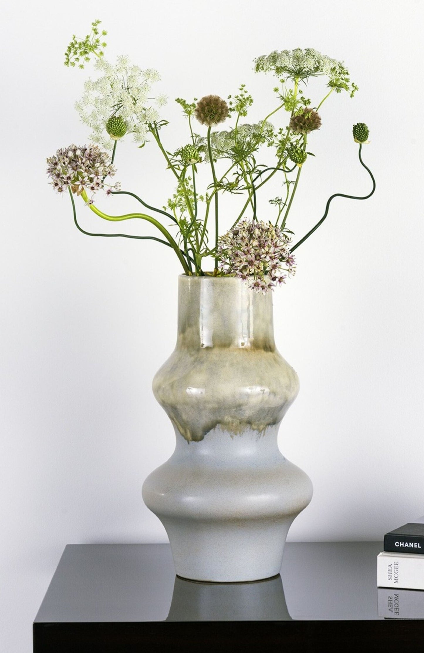 Dunes Blue Vase