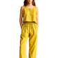 Becca Linen Pants in Lemongrass
