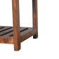 Solid Wood Buffalo Slatted Hallway Bench