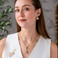 Fish and Pearl Charm Necklace