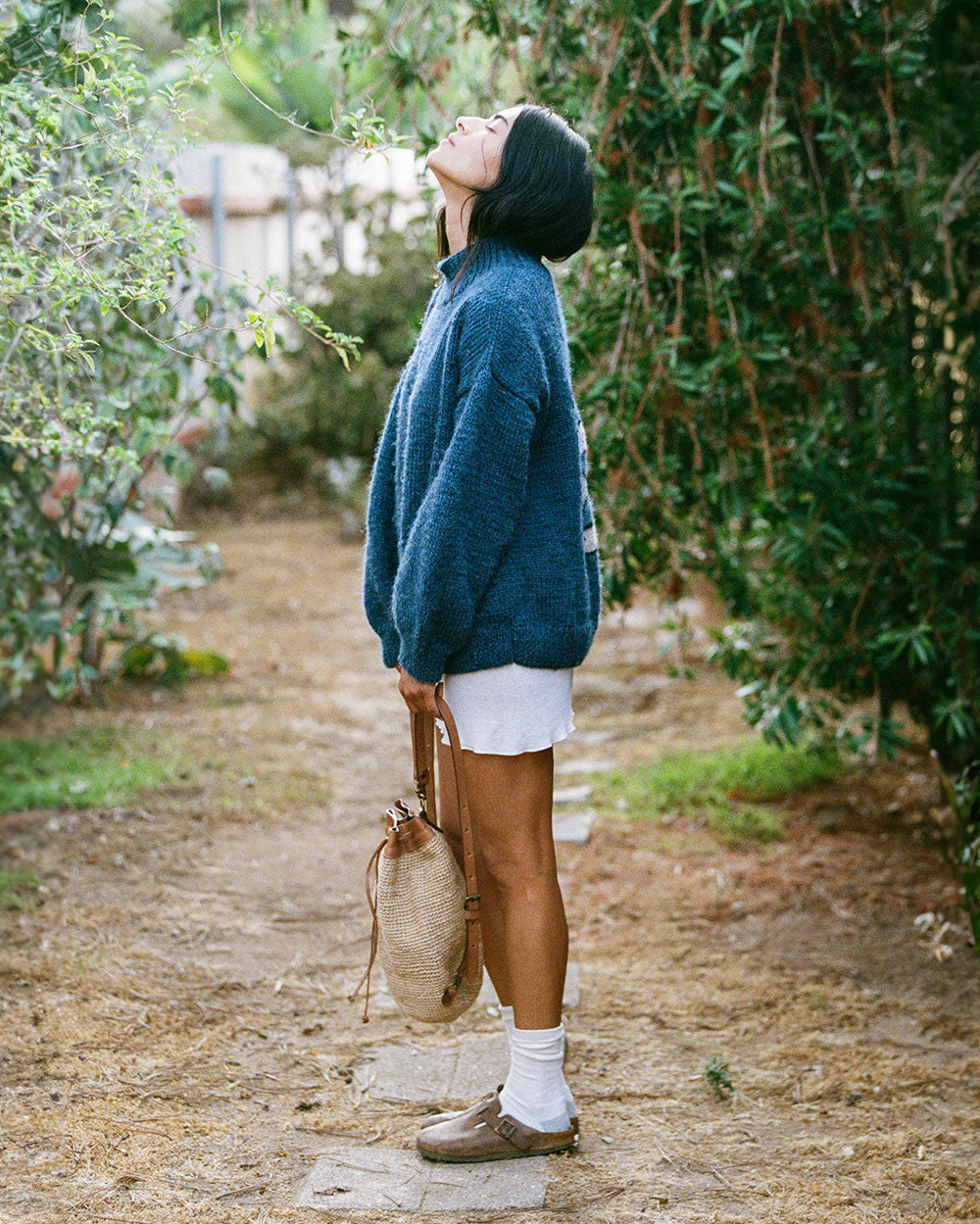 [WS] Azure Dolphin Knit Sweater