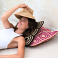 Raffia Cushion