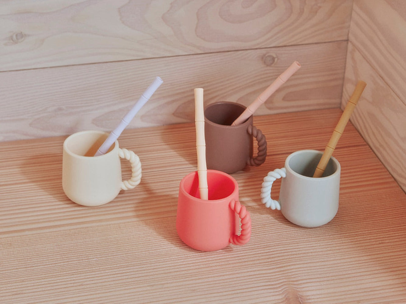 Mellow Cup - Pack of 2 - Choko / Pale Mint
