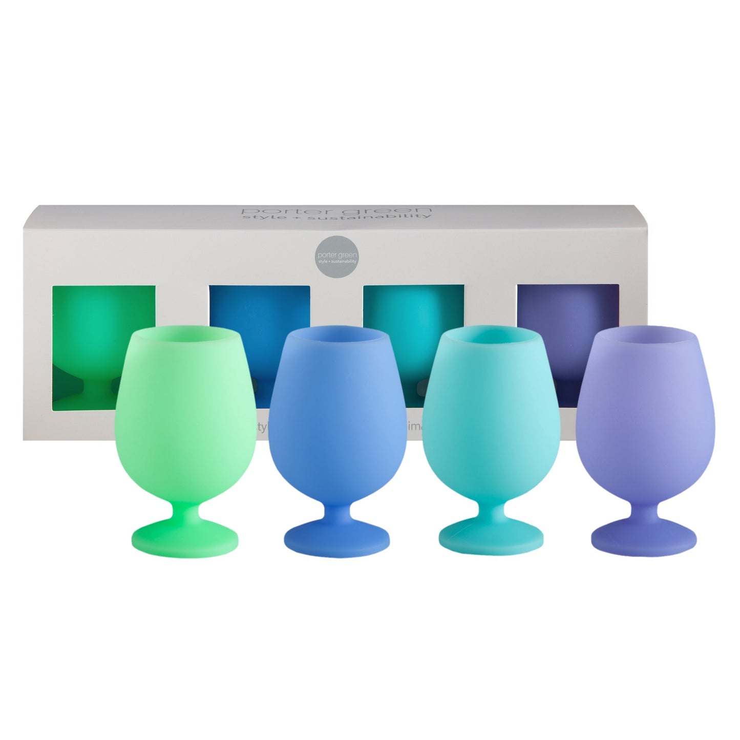 spring | stemm | silicone unbreakable wine glasses