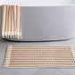 Dots 4 Piece Terry Towel Set with Bath Mat
