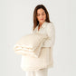 Dusty Gold Silk Weighted Blanket