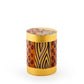 Animal Print Painted Candles