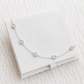 March Birthstone Bracelet — Aquamarine