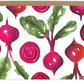 Beets Watercolor Card - Set of 8