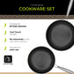BE | LIVING CIRCLAD Series - 2 pcs Frying Pan Set  26 cm + 30 cm