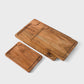 Acacia Wood Cutting Board Set – 3 Piece Natural