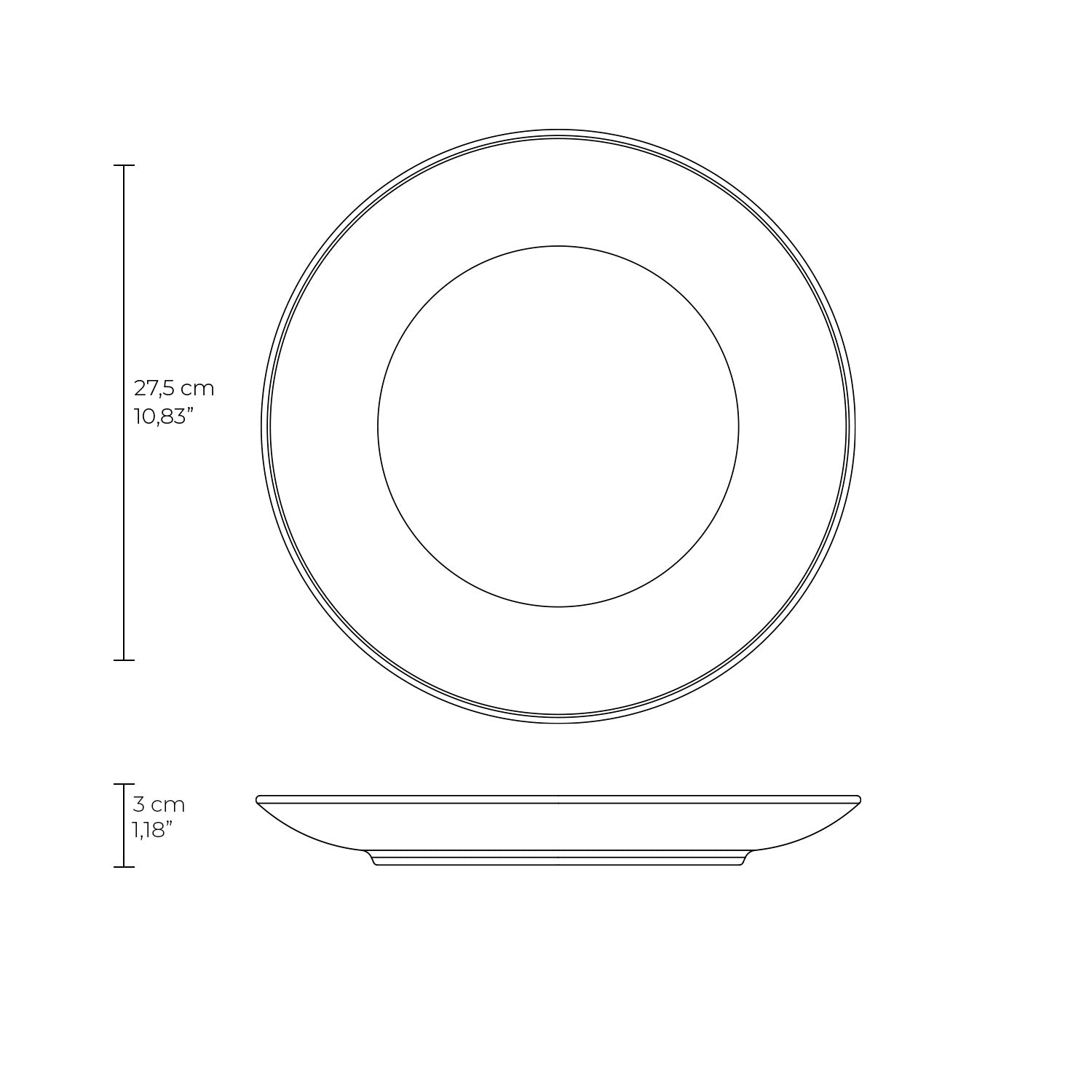 Dinner Plate Set of 6