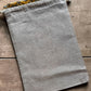 Linen Bread Bag with Beeswax Liner