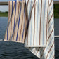 Raita Towel - Medium - Caramel / Ice Blue