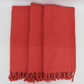 Poppy Stone-Washed Towel/Throw Blanket