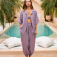 Vanessa Linen Gingham Shirt in Lavender