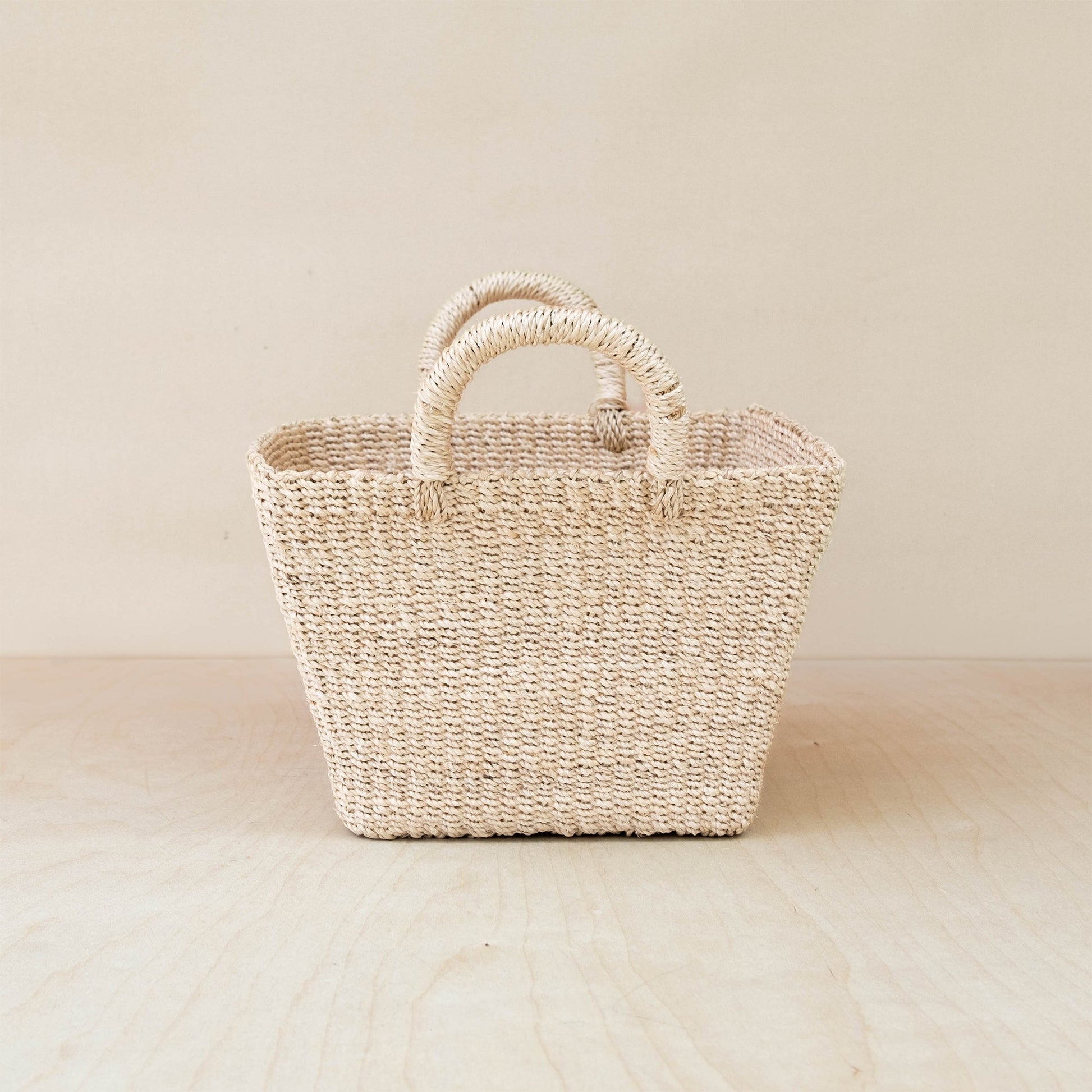 Tapered Square Tabletop Basket