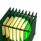Lớp small square in green acrylic