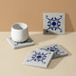 Andalusia Patterned Marble Tiles Coasters |  Set of 4