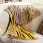 BLOCK Handwoven Cruelty-free Silk Throw – Fair Trade – Artisan Made