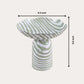 Decorative Striped  Bowl | Sculptural Décor