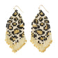 Pearl Leopard Earrings