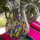 Confetti Carmen Glass Pitcher