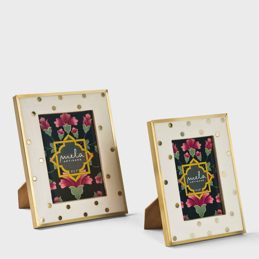 Sitara Resin Photo Frame Gift Box Set