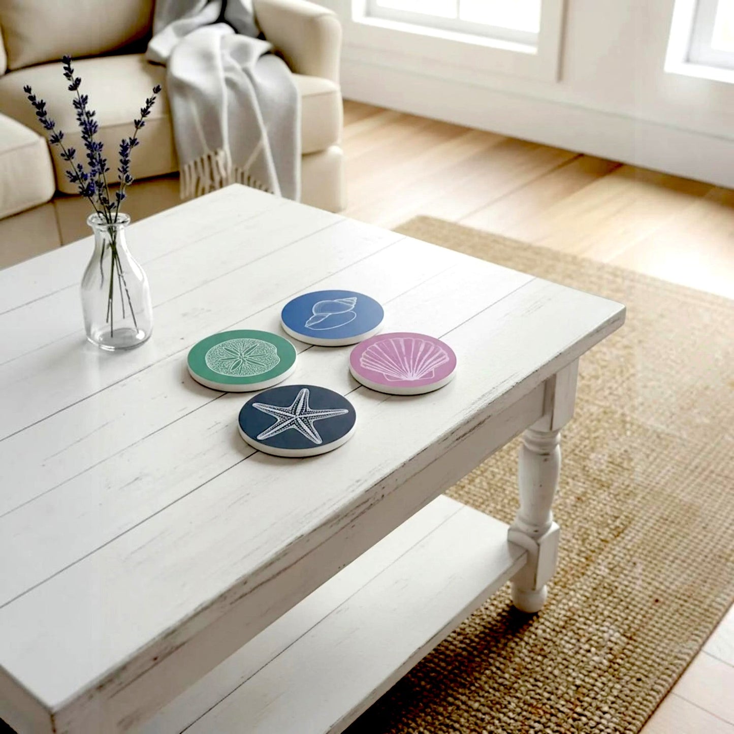 S/4 Ceramic Coasters
