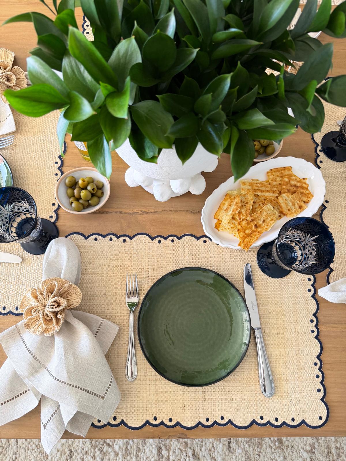 Square Polka Dot Buriti Placemat