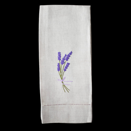 Tea Towel - Lavender Sprig