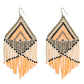 Peach Embera Earrings