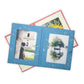 Handmade Double Photo Frames | Upcycled Tree-Free Paper | Fair Trade | Set of 5
