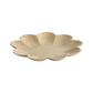 Decorative Petal Tray | Beige | Aluminum