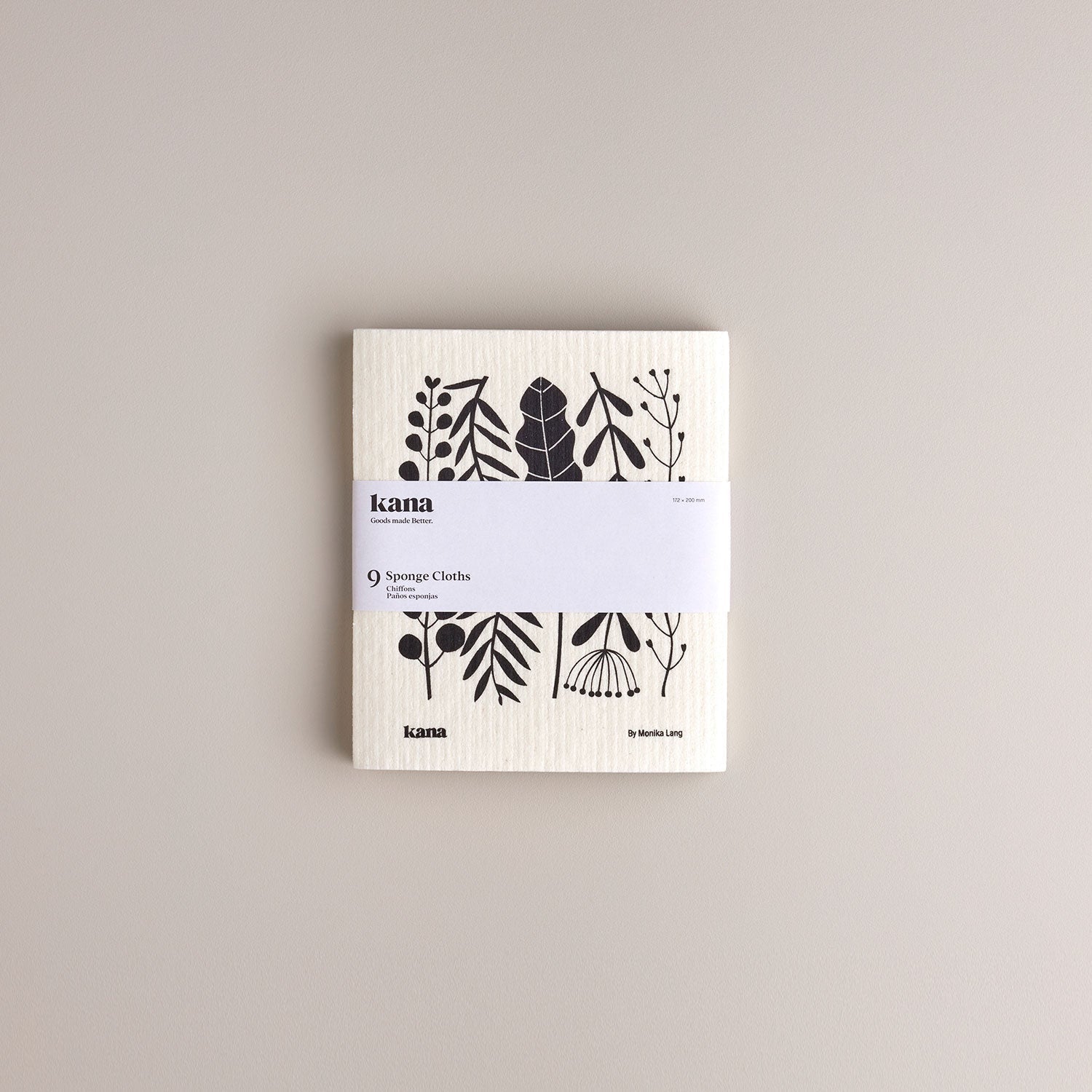 9 Pack Swedish Dishcloths designed by Monika Lang