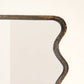 Wavy Full-Length Wall Mirror with Mango Wood Frame, 36x72"