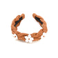 Rust Floral Headband